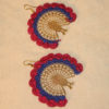 Exclusive crochet earring