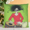 The Tabala Vadak Cushion Cover