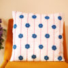 Floral Crochet Cushion Cover